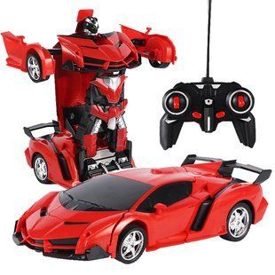 Червоний Машинка трансформер Автобот Lamborghini Robot Car на радіокеруванні 2в1 OS01245102\1 фото