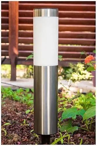 Світильники для газону Warm Solar Pillar Light / Світлодіодний світильник на сонячній батареї / Вуличні ліхтарі-стовпчики Solar 2 шт 2019020 фото