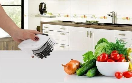 Ніж для нарізки 3 в 1 Rolling Mincer w-53 та Tenderizer з часниковим пресом овочерізка mu100009 фото