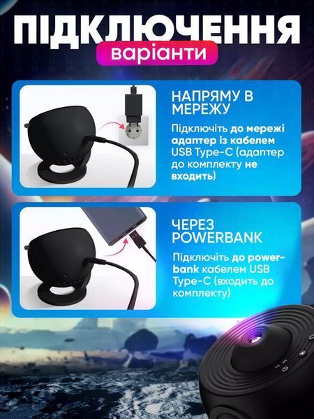 Домашній планетарій + 13 картриджів нічник проектор зоряного неба галактика зі змінними картриджами G9341 фото