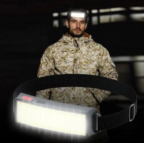 Світлодіодний ліхтарик налобний BL TM-G14 COB + USB CHARGE BLG14 фото
