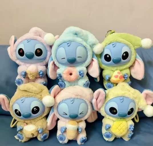 М'яка колекційна іграшка-сюрприз брелок Стіч/Stitch Labubu 15см (колір та вигляд випадковий) Jam887745 фото