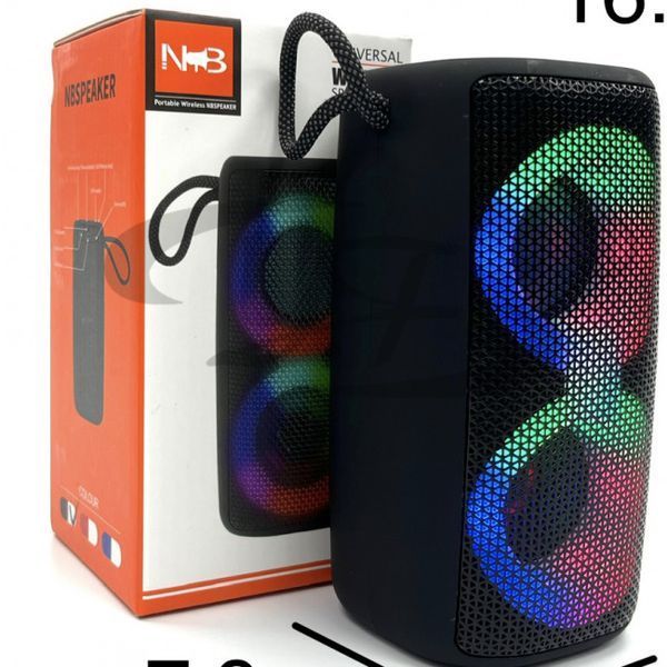 Портативна бездротова колонка Bluetooth NB-041 Компактна колонка з RGB НФ8951 фото