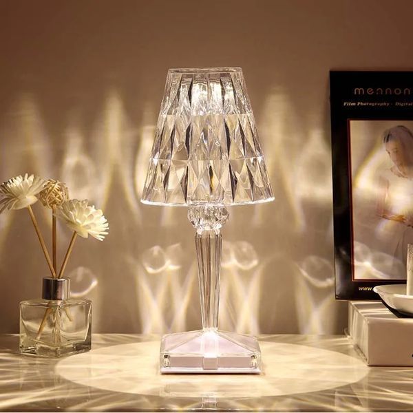 Настільна лампа Diamond Design Сучасний світлодіодний LED Light Touch USB 2128571 фото
