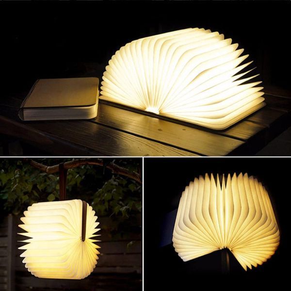Світильник-книга, нічник книжка VHG Foldable Book Lamp Brown 5052231 фото