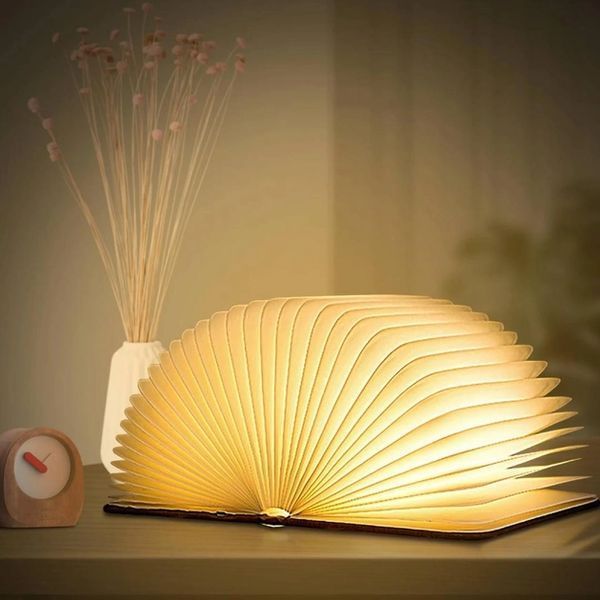 Світильник-книга, нічник книжка VHG Foldable Book Lamp Brown 5052231 фото
