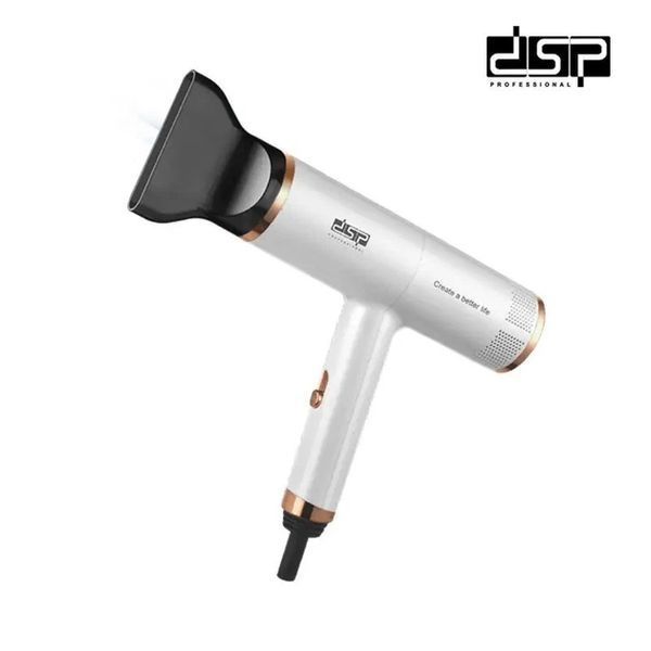 Мощный фен для укладки волос DSP 30253 Белый DSP053/2 фото