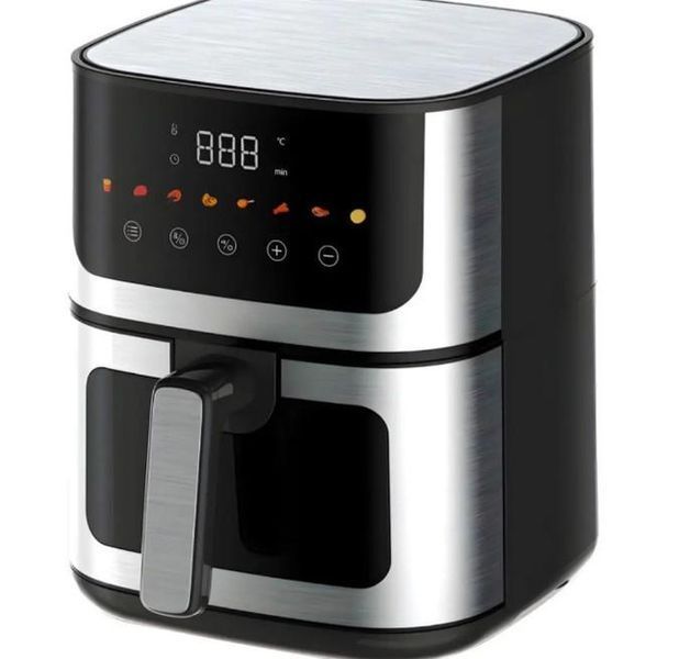 Аерогриль Rainberg RB 2268 4200W аерофрітюрниця безмасляна для приготування без олії з регулюванням температури 8 л RB-2268 фото