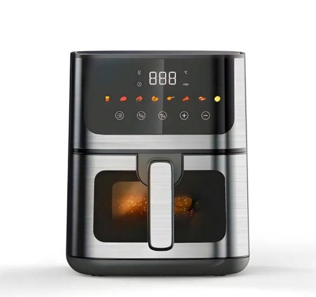 Аерогриль Rainberg RB 2268 4200W аерофрітюрниця безмасляна для приготування без олії з регулюванням температури 8 л RB-2268 фото