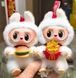 Іграшка Лабубу сюрприз м'який брелок Labubu McDonalds Coca-Cola Series для сумки ключів Jam96479 фото 3
