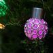 Садовий кристалічний світильник / Вуличний сонячний ліхтар garden light / Світильник із сонячною панеллю sp10496 фото 5