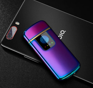 Спіральна сенсорна електрична запальничка USB Lighter pr6808 фото