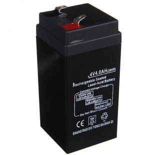 Акумуляторна батарея, 4V, 4Ah, BATTERY / Свинцево-кислотний акумулятор sp1916 фото