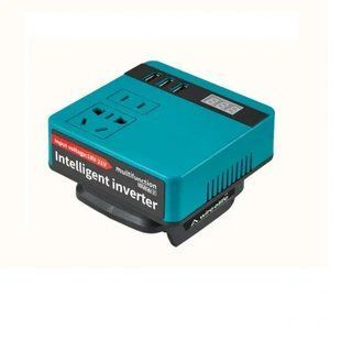 Акумуляторний інвертор напруги (без акумулятора) DC 18-21V to 220V 120W (300W пік.) 2018544 фото
