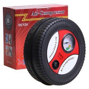 Компресор автомобільний AIR COMPRESSOR 260PSI DC-12V червоний 22600185 фото
