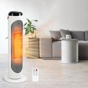 Тепловентилятор керамічний дистанційним керуванням 2000W Heater фото