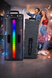 Портативна бездротова Bluetooth колонка-караоке TTD-2806 RGB-підсвічування, мікрофон, пульт ДК VEN-2806 фото 1