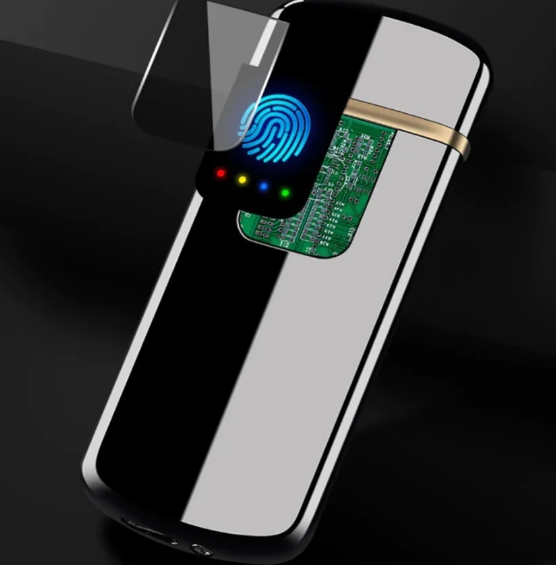 Спіральна сенсорна електрична запальничка USB Lighter pr6808 фото