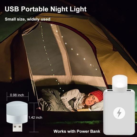 Портативний світильник-нічник LED від USB Jam8763 фото