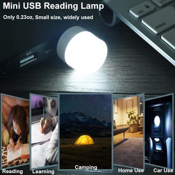 Портативний світильник-нічник LED від USB Jam8763 фото