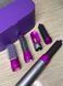 Стайлер + Коробка 5в1 HAIR BRUSH Styler для різних типів волосся з функціями надання об'єму, випрямлення, укладання Фіолетовий 509dy фото 2