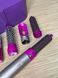 Стайлер + Коробка 5в1 HAIR BRUSH Styler для різних типів волосся з функціями надання об'єму, випрямлення, укладання Фіолетовий 509dy фото 6