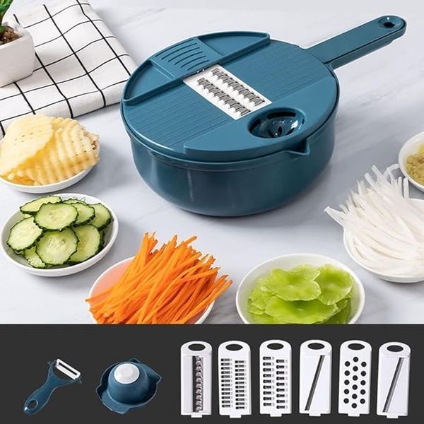 Багатофункціональна овочерізка Multi Cutter GREEN 2125520137 фото