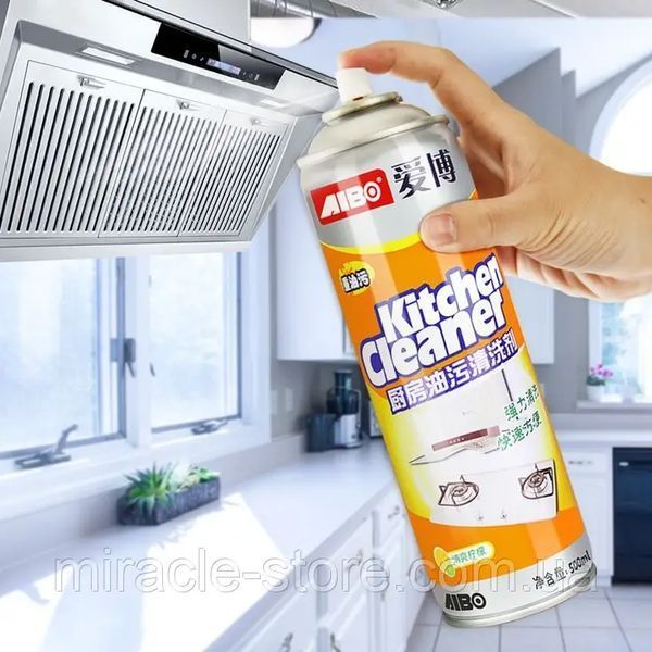 Kitchen Cleaner пінний очисник від жиру бруду давніх нашарувань для кухні ванни витяжки Кітчен клінер 20508421 фото
