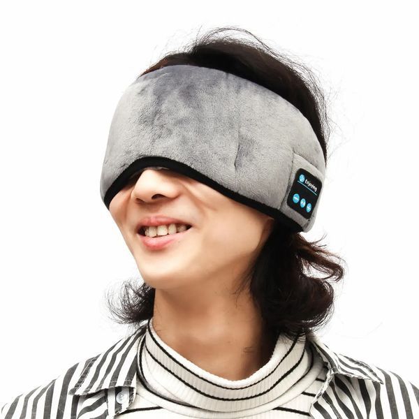 Маска для сна с наушниками Bluetooth MUSIC GOGGLES AND183 / Повязка на глаза с гарнитурой 2052457 фото
