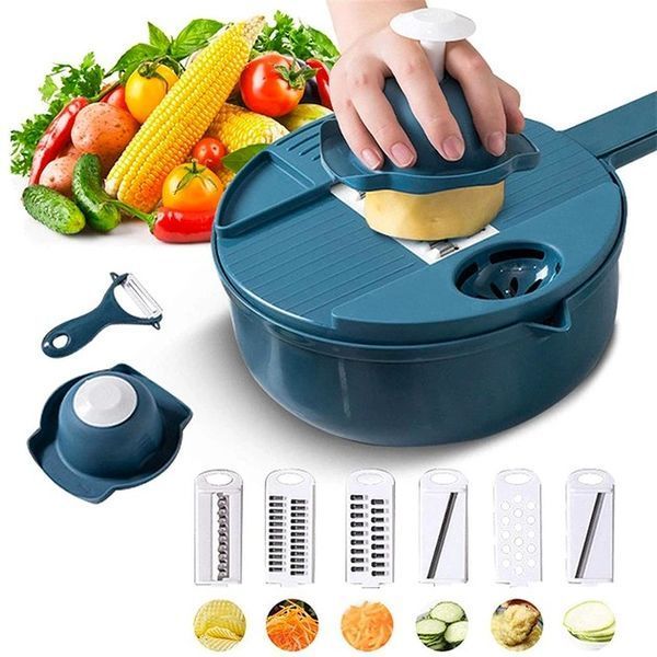 Багатофункціональна овочерізка Multi Cutter GREEN 2125520137 фото