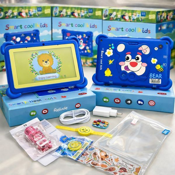 Планшет Smart Cool Kids C12 для дітей, 8 ГБ ОЗУ, 256 ГБ ПЗУ, Android, 7 дюймів Jamp4262 фото
