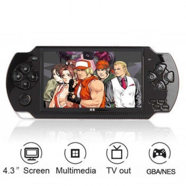 Ігрова портативна консоль PSP X9 з екраном 5,1 дюймів та ТБ-виходом MU258 фото