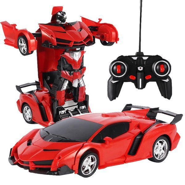 Машинка трансформер Автобот Lamborghini Robot Car на радіокеруванні 2в1 OS01245102 фото