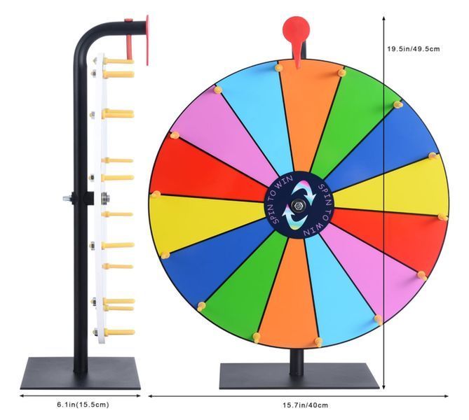 Ігрове колесо Lottery Wheel діаметром 30 см MA782 фото