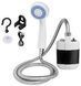 Похідний портативний душ Portable Outdoor Shower з акумулятором і USB зарядкою asad22 фото 3