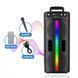 Портативна бездротова Bluetooth колонка-караоке TTD-2806 RGB-підсвічування, мікрофон, пульт ДК VEN-2806 фото 3