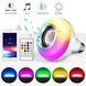 Світлодіодна лампа з Bluetooth колонкою Bulb 12Вт в патрон Е27, RGB світильник з динаміком та пультом PRP OS1245100221 фото 1