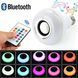 Світлодіодна лампа з Bluetooth колонкою Bulb 12Вт в патрон Е27, RGB світильник з динаміком та пультом PRP OS1245100221 фото 6