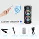 Портативна Bluetooth-колонка Sing-e ZQS4239 з LED-підсвічуванням / Бездротова колонка для вечірок з мікрофоном 30W G6935 фото 5