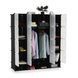 Пластикова складана шафа Storage Cube Cabinet MP-416-102A 16 секцій MP-416-102A фото 1