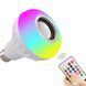 Світлодіодна лампа з Bluetooth колонкою Bulb 12Вт в патрон Е27, RGB світильник з динаміком та пультом PRP OS1245100221 фото 8