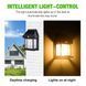 Вуличний світильник Solar Interaction Wall Lamp BK-888 із датчиком руху на сонячній батареї 2053012 фото 3