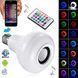 Світлодіодна лампа з Bluetooth колонкою Bulb 12Вт в патрон Е27, RGB світильник з динаміком та пультом PRP OS1245100221 фото 3