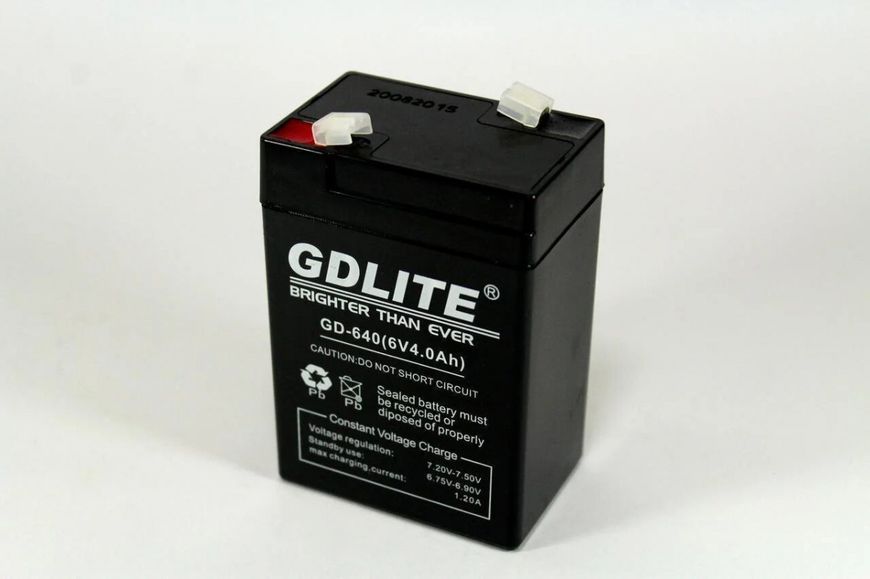 Акумулятор BATTERY GD 640 6V 4A sa90180 фото