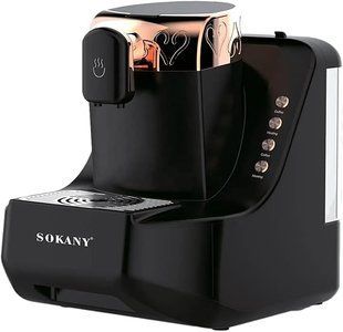 Турецька кавоварка Sokany SK-04010 700 Вт з антипригарним покриттям та захистом від перегріву 240SK-04010 фото