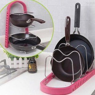Стійка для сковорідок Frying pan rack color pr1149 фото