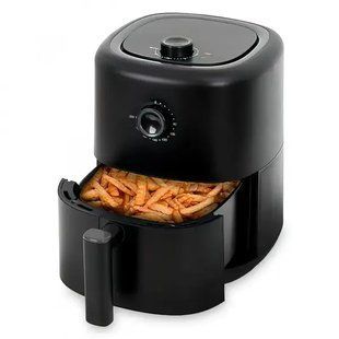 Аерофритниця для дому з таймером на 1.5 Л, 1200 ВТ AIR FRYER CROWNBERG CB 5541Безмасляна фритюрниця CB5541 фото