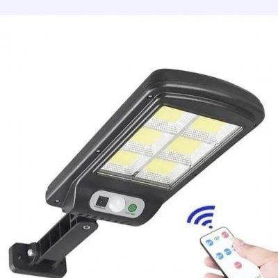 Вуличний ліхтар на стовп із пультом на сонячних батареях Solar Light НА 10 ЛАМП 10507 фото