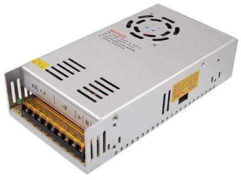 Адаптер / блок живлення 12V 30A, в металевому корпусі / Трансформатор для світлодіодної стрічки Sp9969 фото