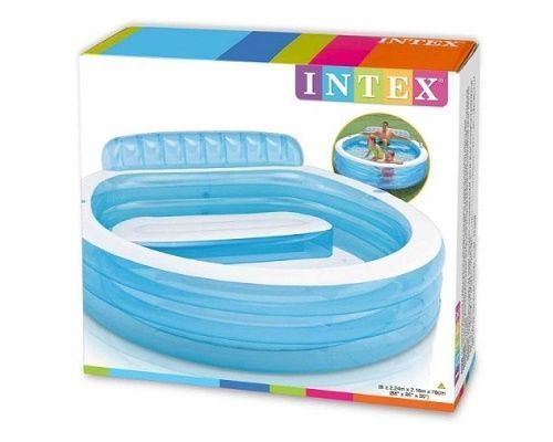 Дитячий м'який надувний басейн Intex 57190 (224х216х76см) I57190 фото